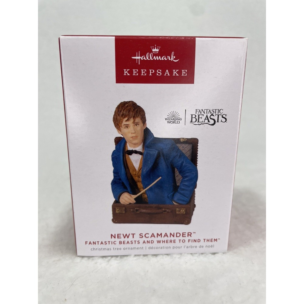 Hallmark Keepsake 2022 Newt Scamander Fantastic Beasts Ornament NIB‎